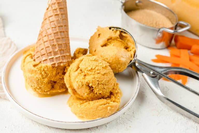 Simple Maple Carrot Ice Cream