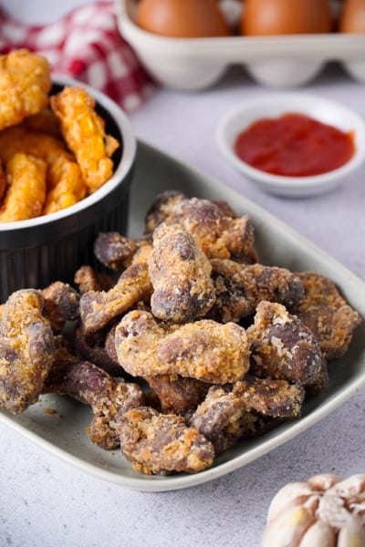 Crispy Fried Chicken Gizzards