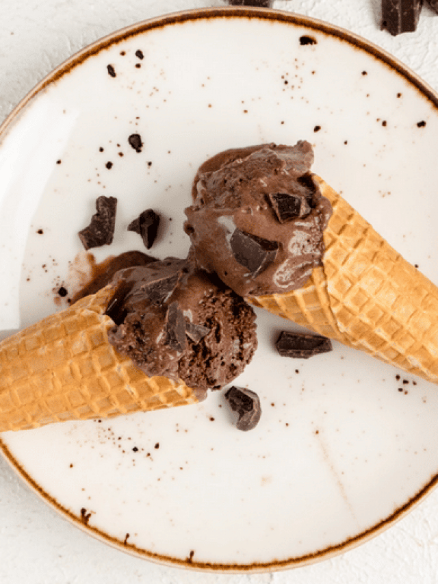 Simple Dark Chocolate Sea Salt Ice Cream Recipe Story