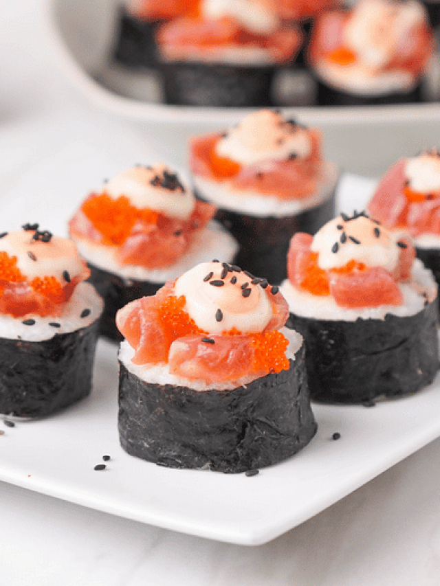 Simple Volcano Sushi Roll Recipe Story