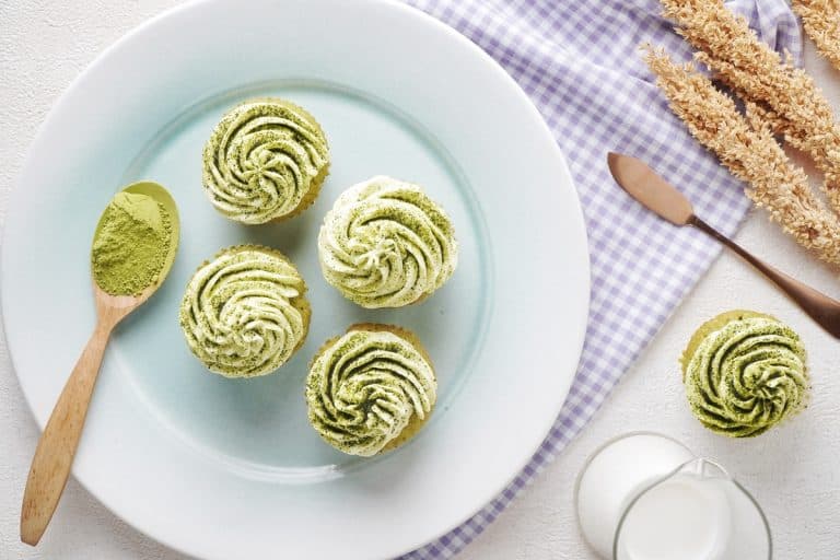 Easy Green Matcha Cupcakes