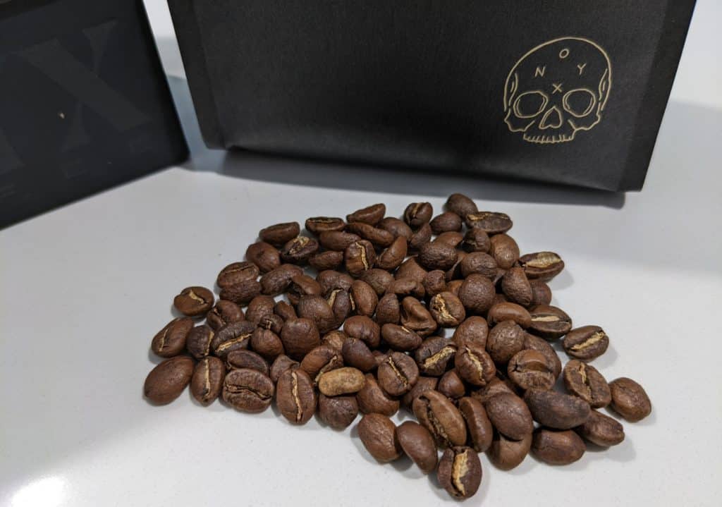 The Onyx Coffee beans, smaller in size than most beans, full of flavor