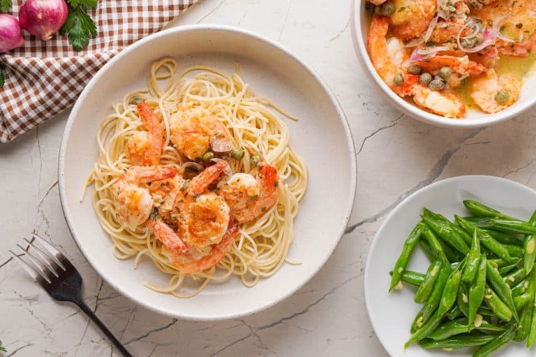 Simple Shrimp Piccata