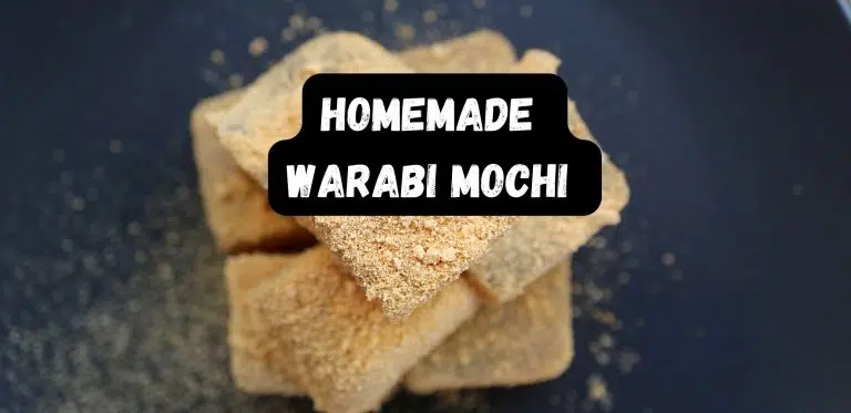 Homemade Warabi Mochi