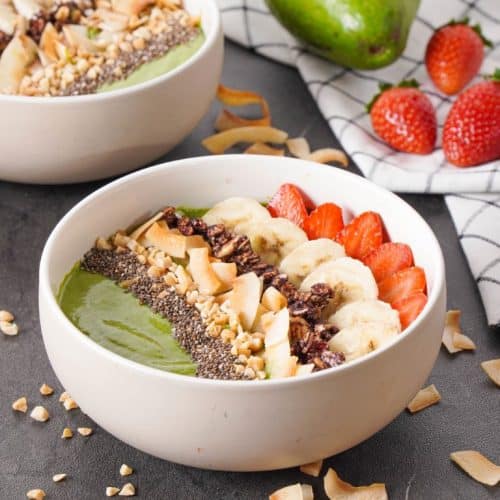 Best Avocado Smoothie Bowl