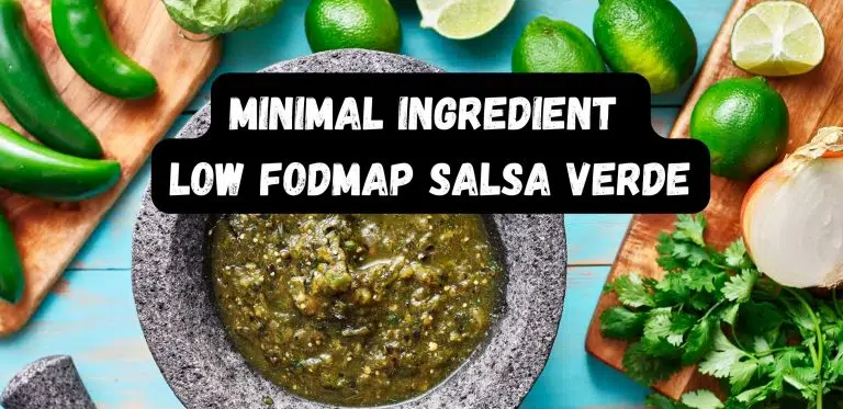 Low FODMAP Salsa Verde Recipe