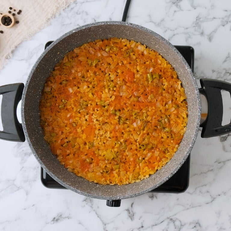 Easy Turkish Bulgur Pilav