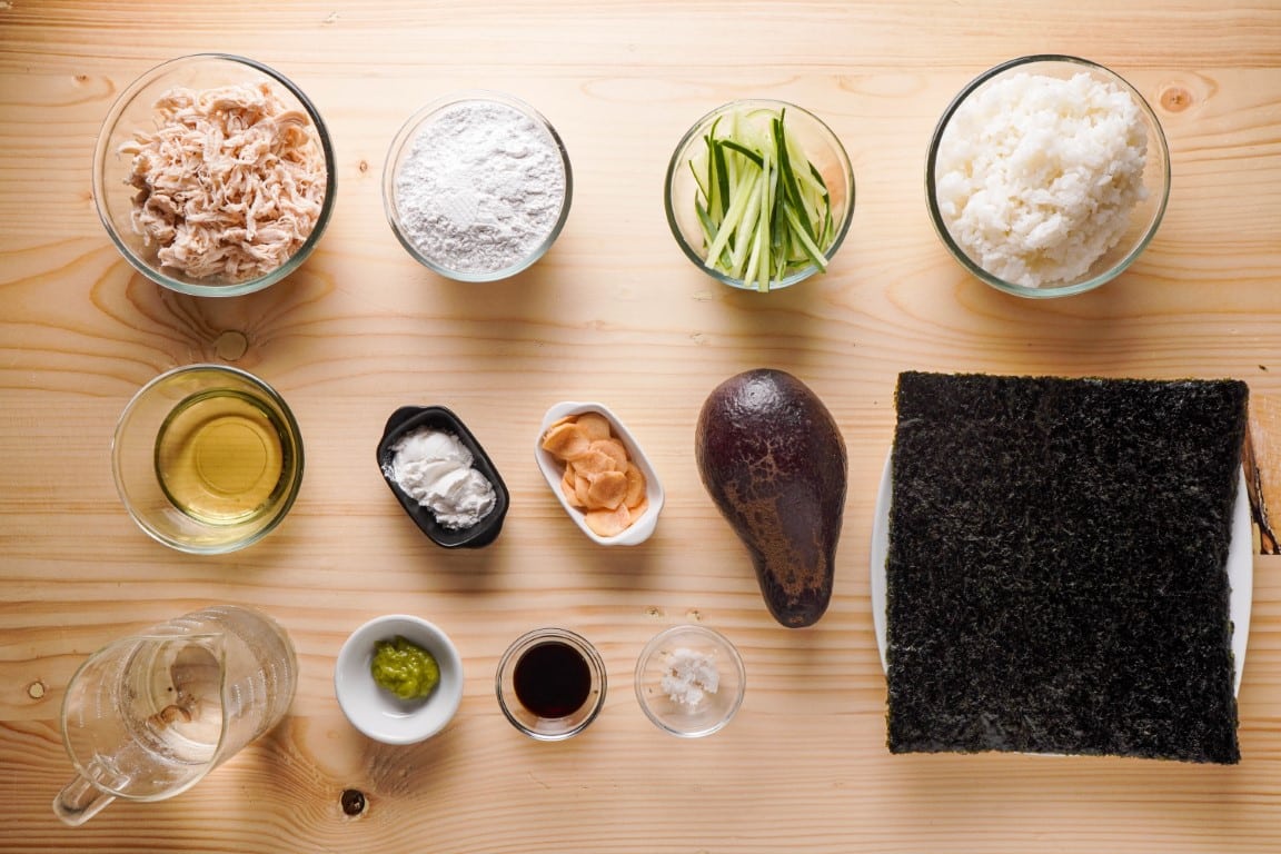 Easy Chicken Tempura Roll