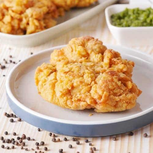 Easy KFC Style Fried Boneless Chicken Thighs