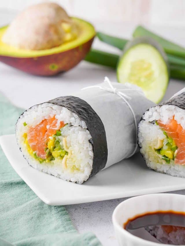 Easy Sushi Burrito Recipe Story
