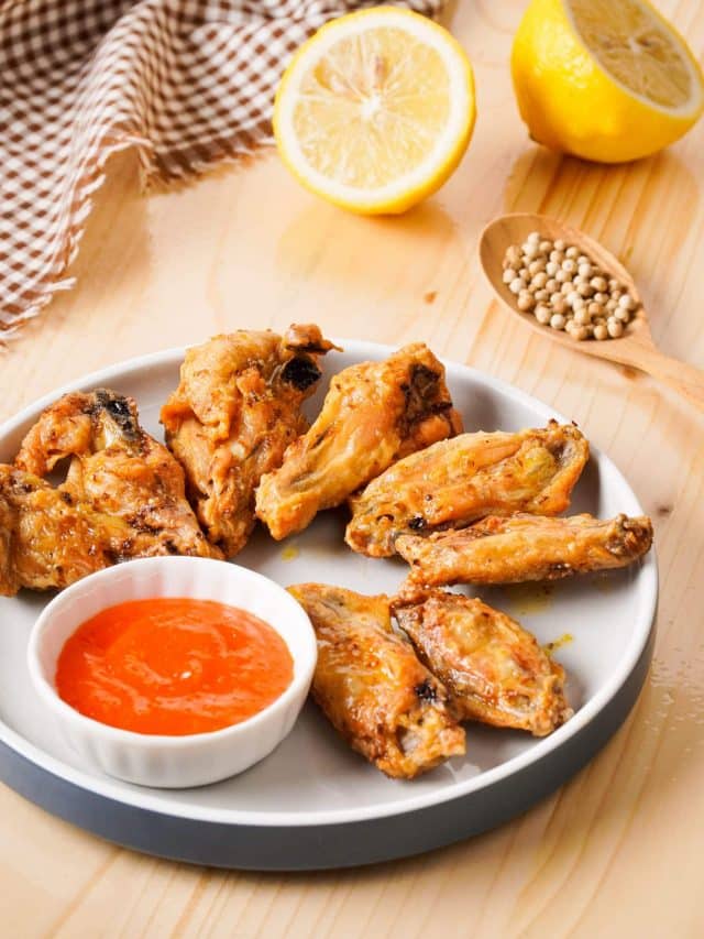 Crunchy & Juicy Lemon Pepper Chicken Wings Recipe Story
