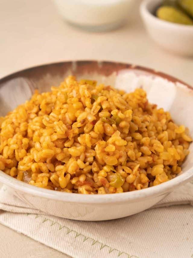 Easy Turkish Bulgur Pilav Recipe Story