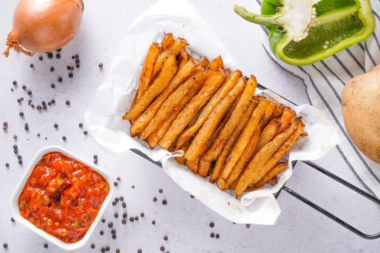 Easy Cajun Fries with Cajun Ketchup
