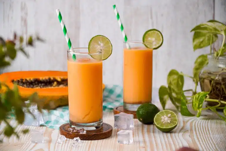 Simple Succulent Papaya Juice