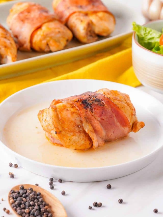 Easy Bacon Wrapped Chicken Thighs Recipe Story
