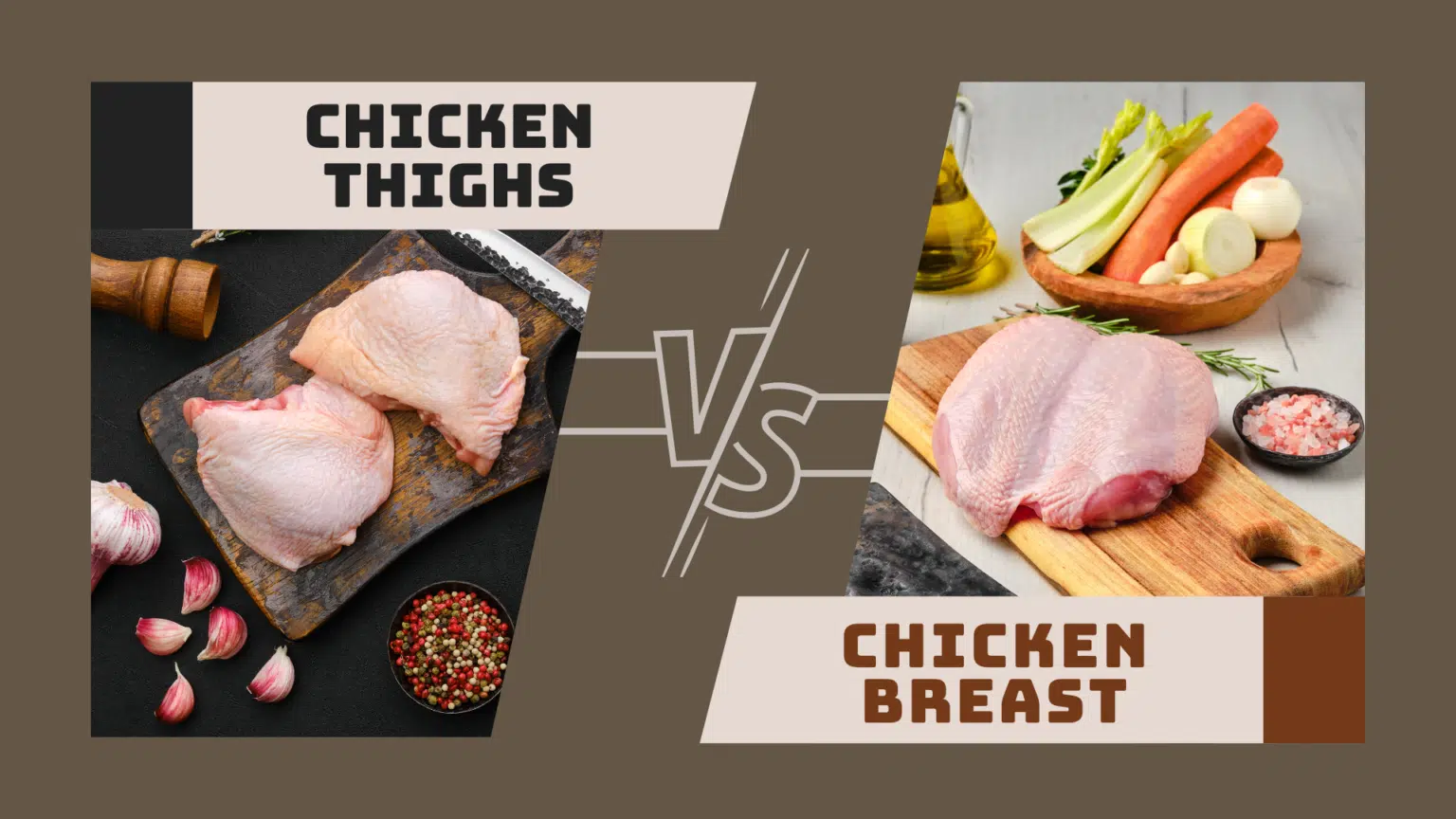 Chicken Thighs Vs. Chicken Breast What’s The Difference?