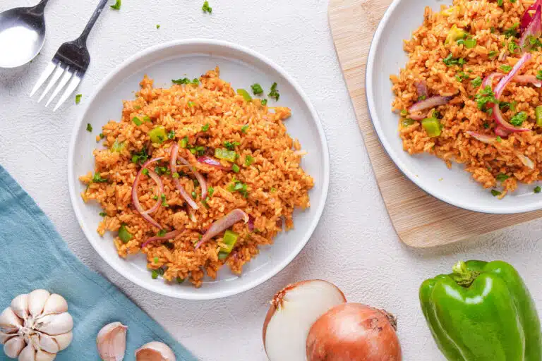 Simple Ghana Style Jollof Rice