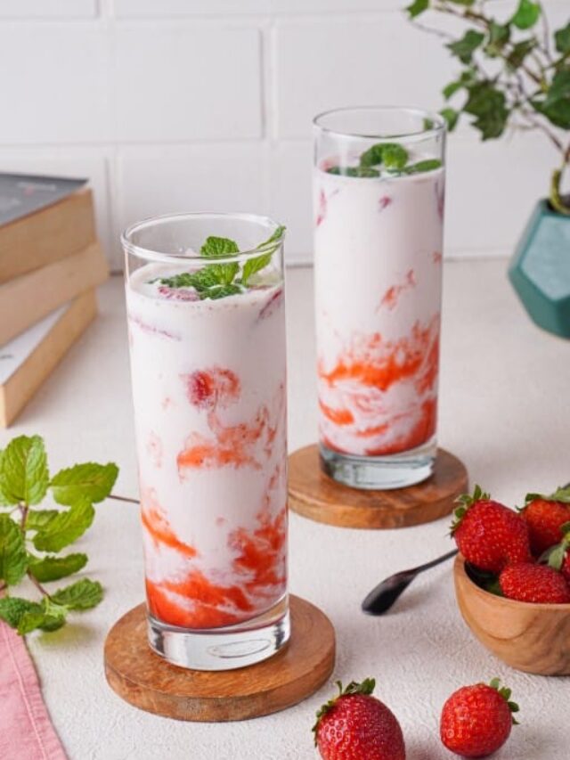Cool & Refreshing Korean Strawberry Milk Recipe Story