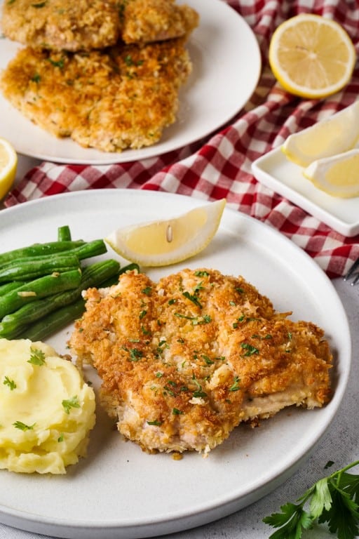 Simple Chicken Thigh Schnitzel