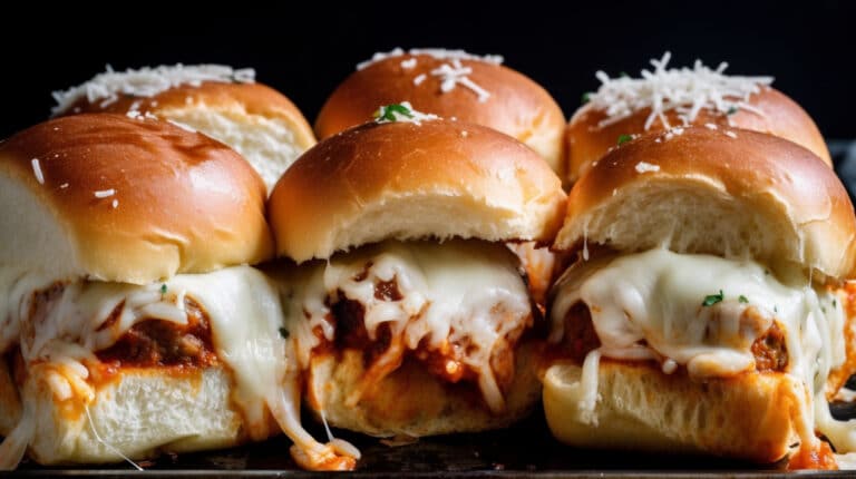 Easy Cheesy Italian Meatball Sliders