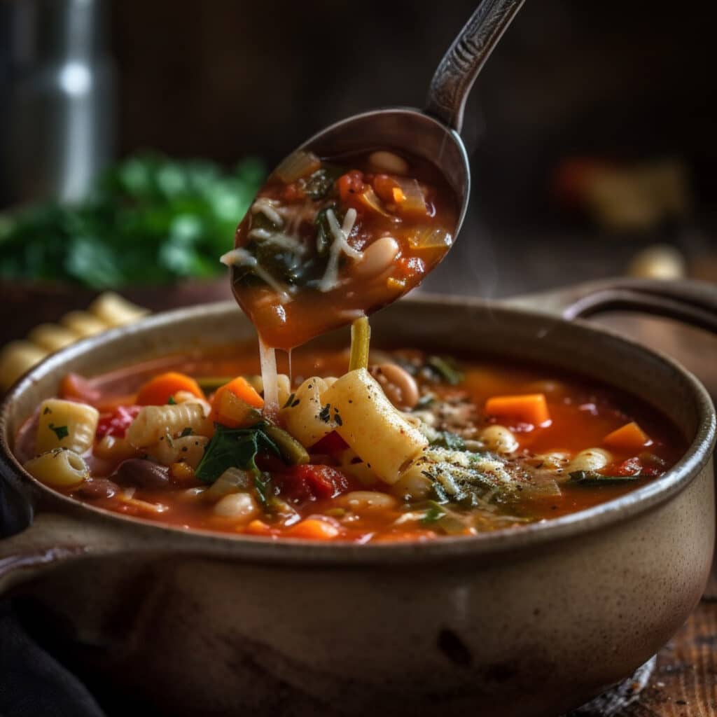 Simple Italian Minestrone Soup