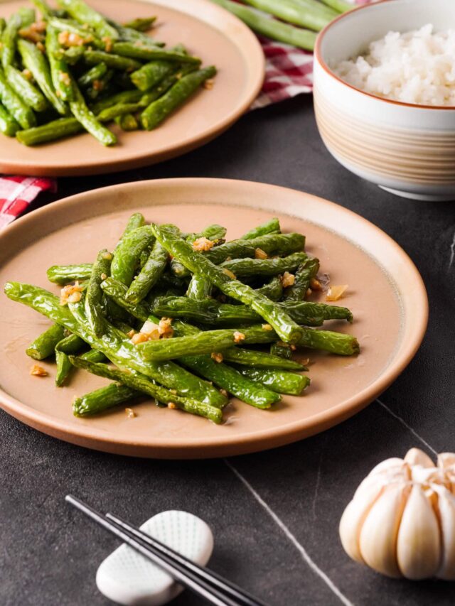 Homemade Chinese Garlic Green Beans Recipe Story