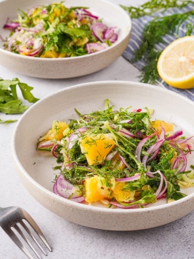 Homemade Fennel Salad Recipe Story