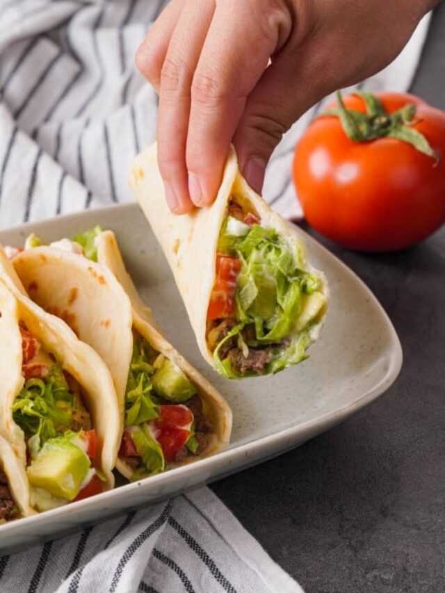 Easy Cheesy Soft Shell Beef Tacos Recipe Story