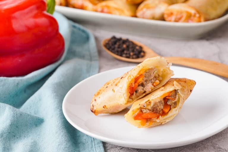 Homemade Japanese Spring Rolls