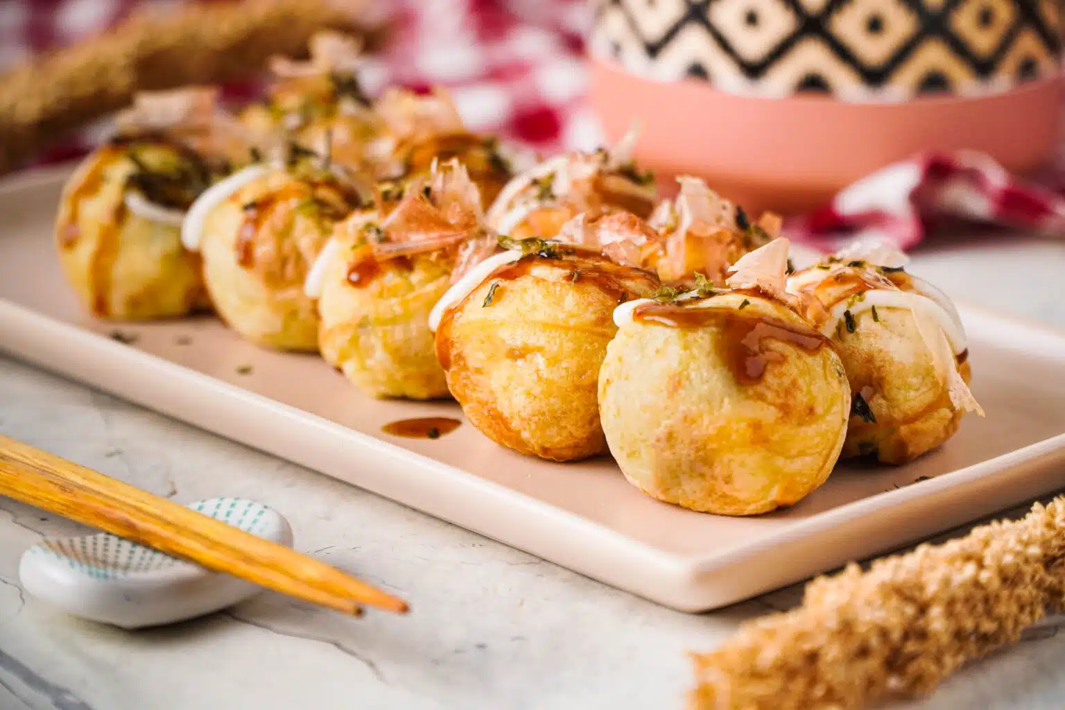 Simple Japanese Fried Octopus Balls (Takoyaki)