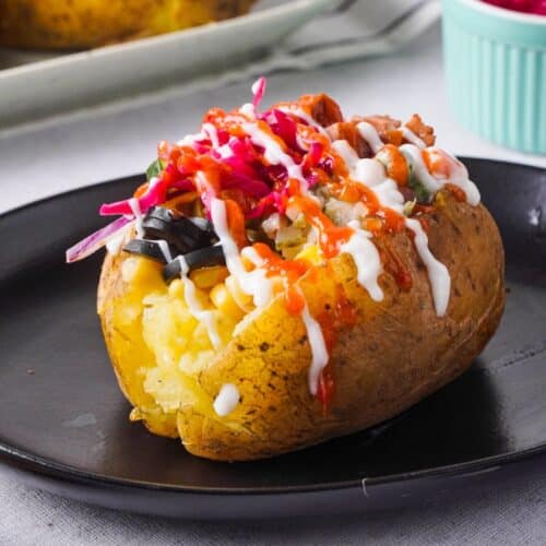 Simple Turkish Baked Potatoes