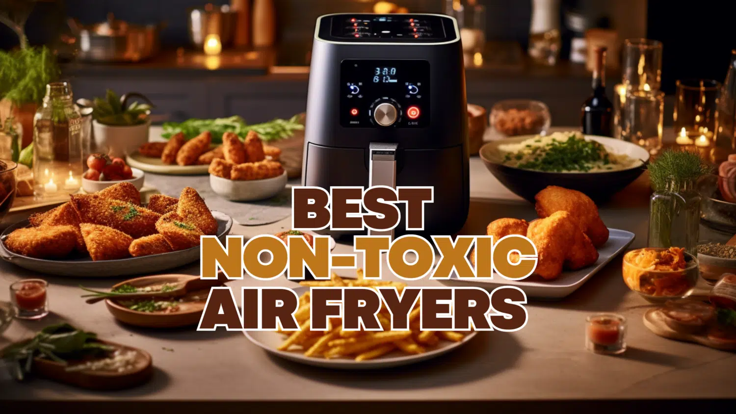  ecozy Air Fryer 6 Quart with Smart WiFi, See-Through