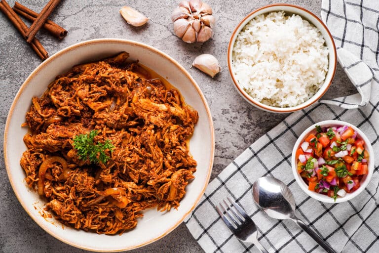Homemade Tinga de Pollo