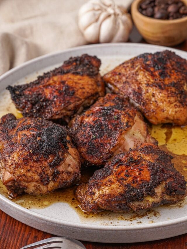 Best Coffee-Rubbed Chicken Thighs Recipe Story