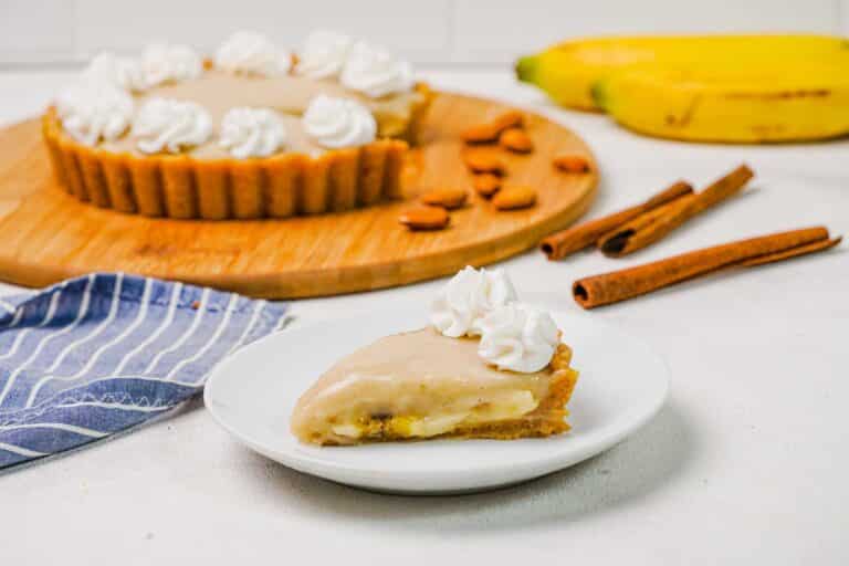 Perfect Vegan Banana Cream Pie