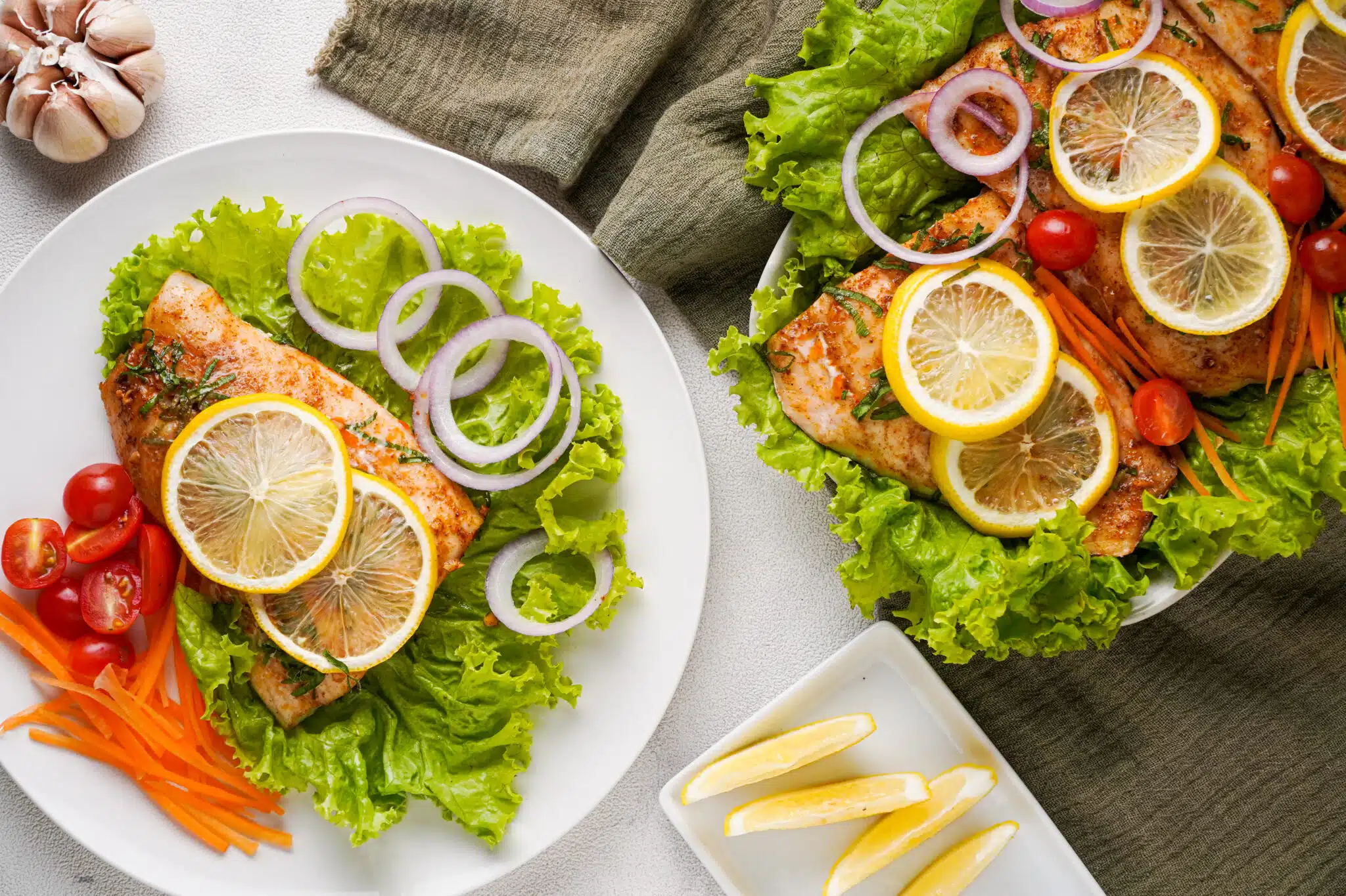 Simple Baked Ocean Perch