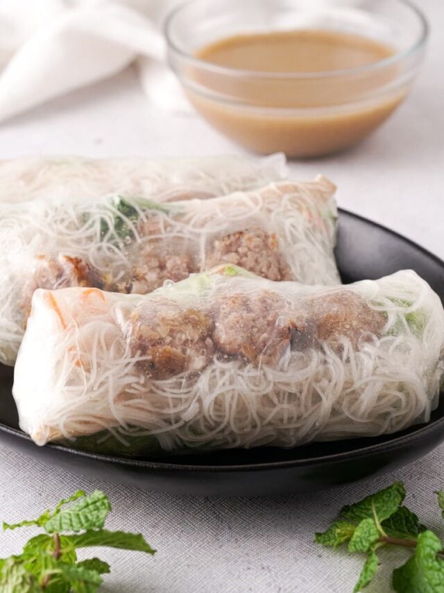 Simple Vietnamese Pork Spring Rolls Recipe Story