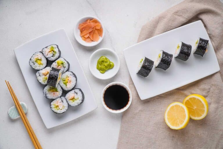 Simple Shrimp Avocado Roll